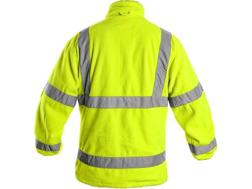 Bunda CXS PRESTON, výstražná, žlutá, vel. 3XL